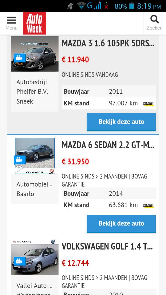 Tweedehands Auto Nederland