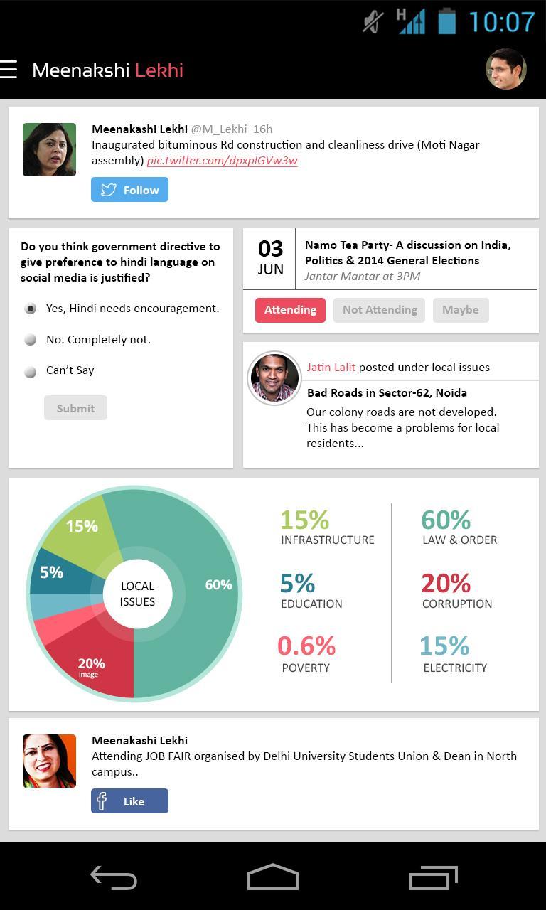 BJP Meenakshi Lekhi- New Delhi