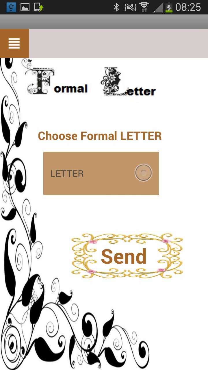 Formal Letter