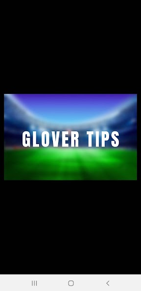 Glover Betting Tips
