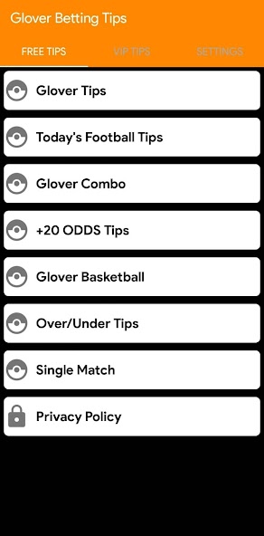 Glover Betting Tips