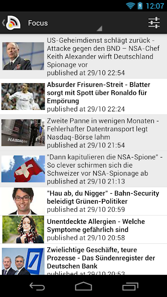 German news