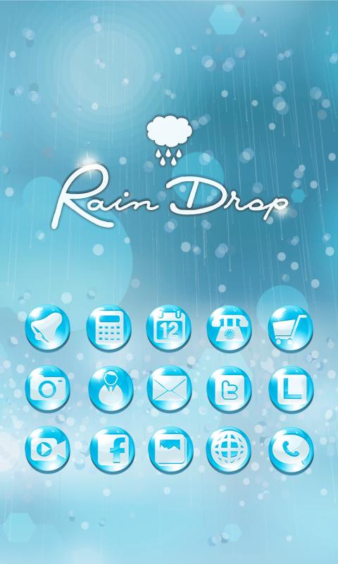 Raindrop icon style