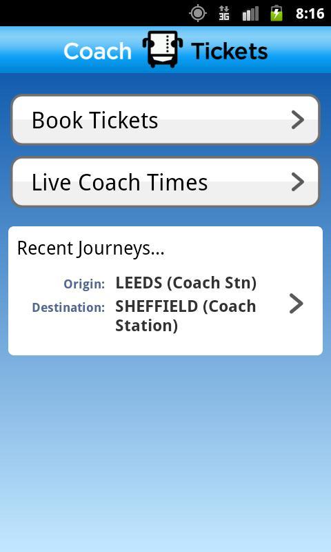 National Express Coach Tickets