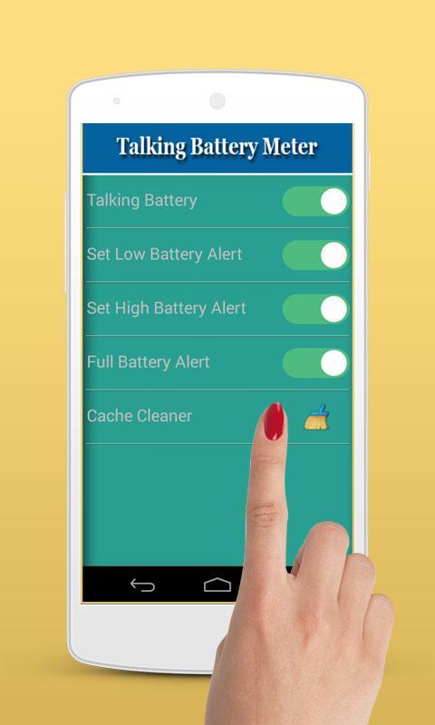 Talking Battery Meter