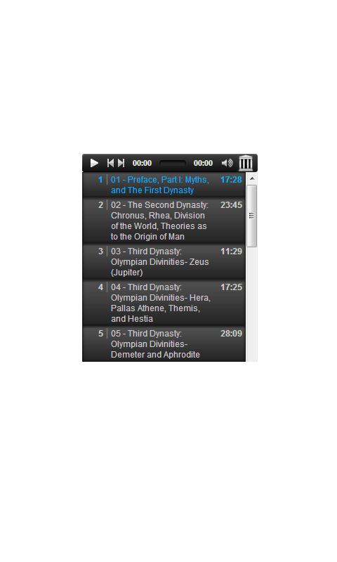 Ancient Greece and Rome audio