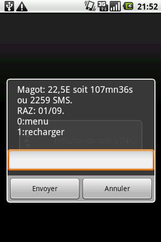 Suivi conso Virgin Mobile