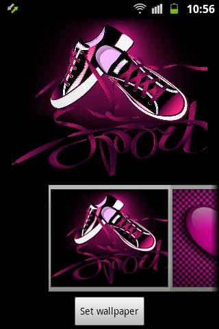 Pink Black Theme