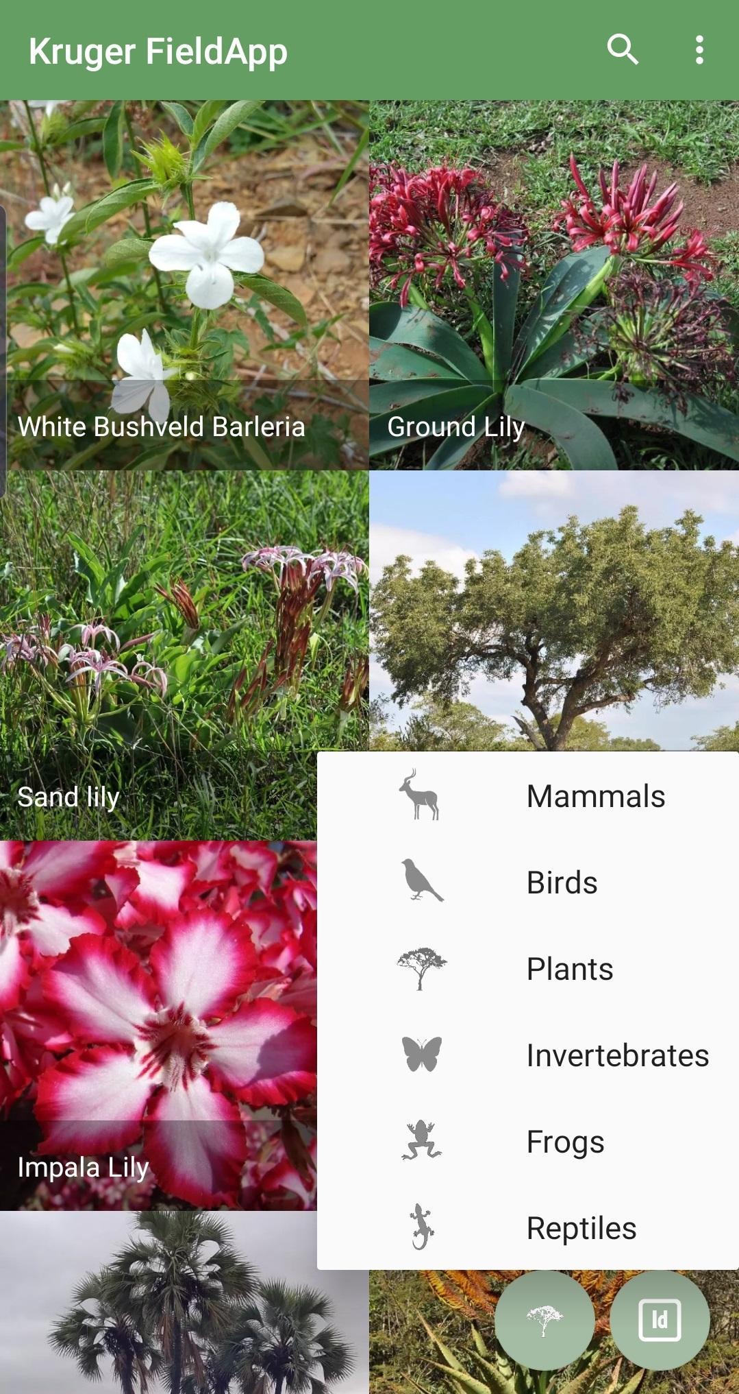 Kruger National Park FieldApp Lite