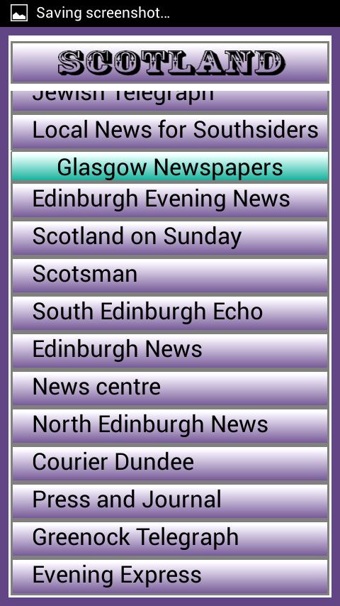 Scotland Newspapers