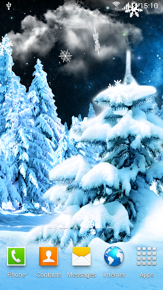 Winter Forest Live Wallpaper