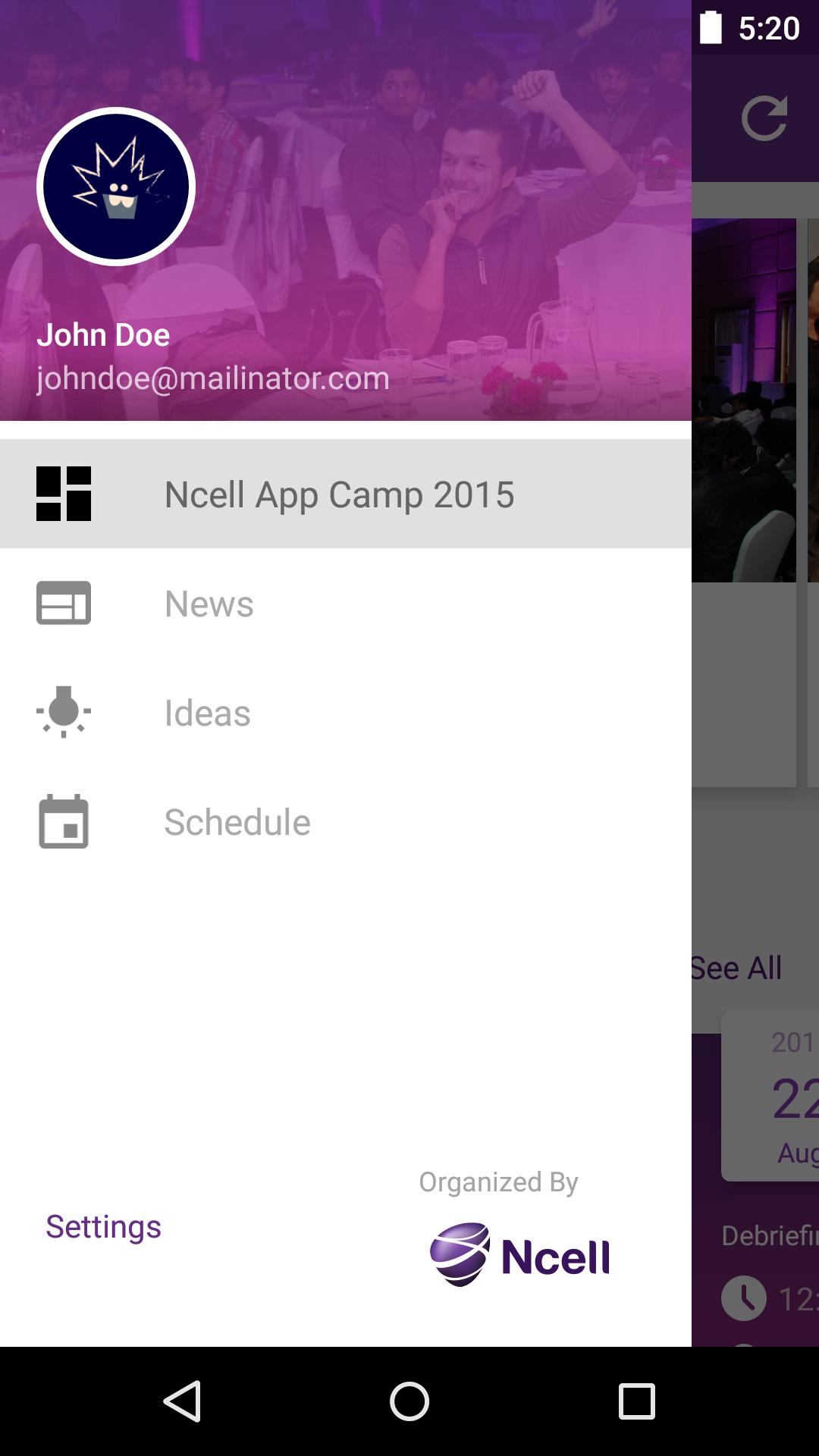 Ncell App Camp