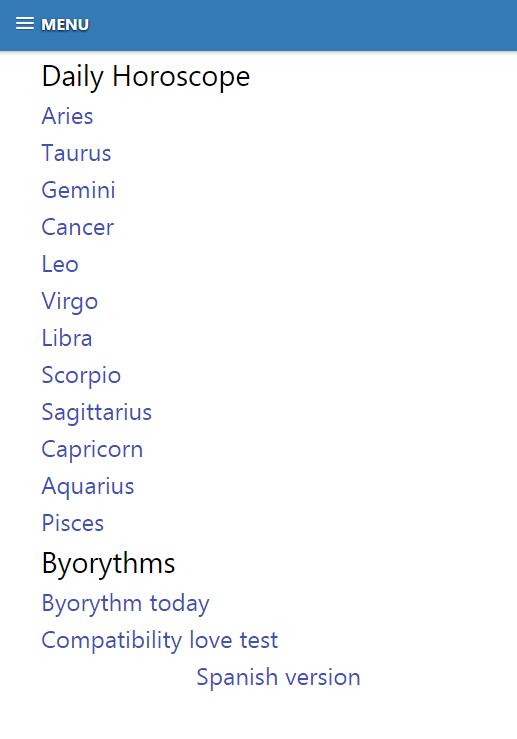 Horoscopes and biorhythms