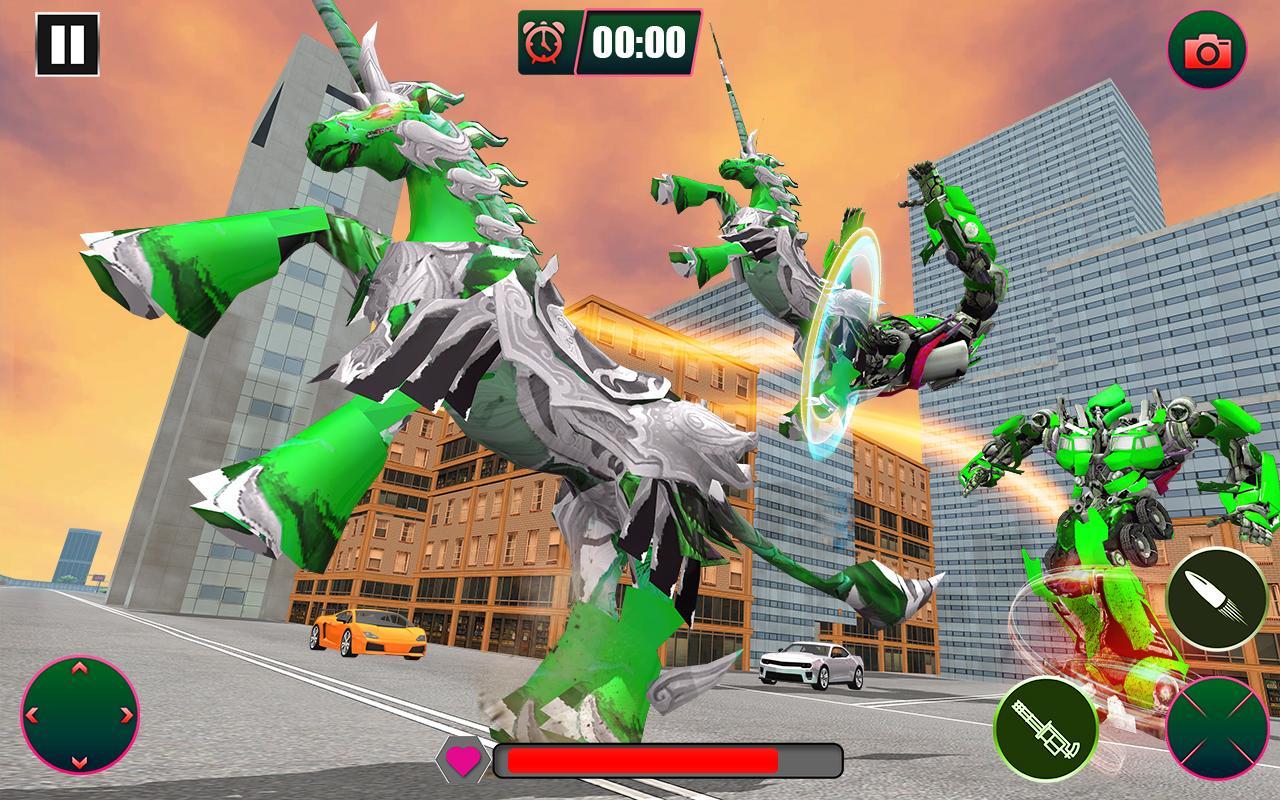 Horse Robot Transformation Simulator