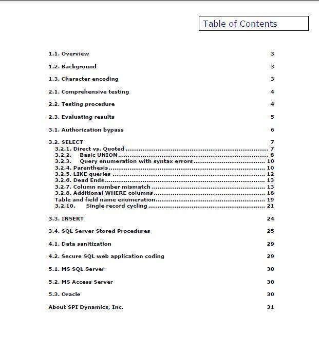 hacking sql injection