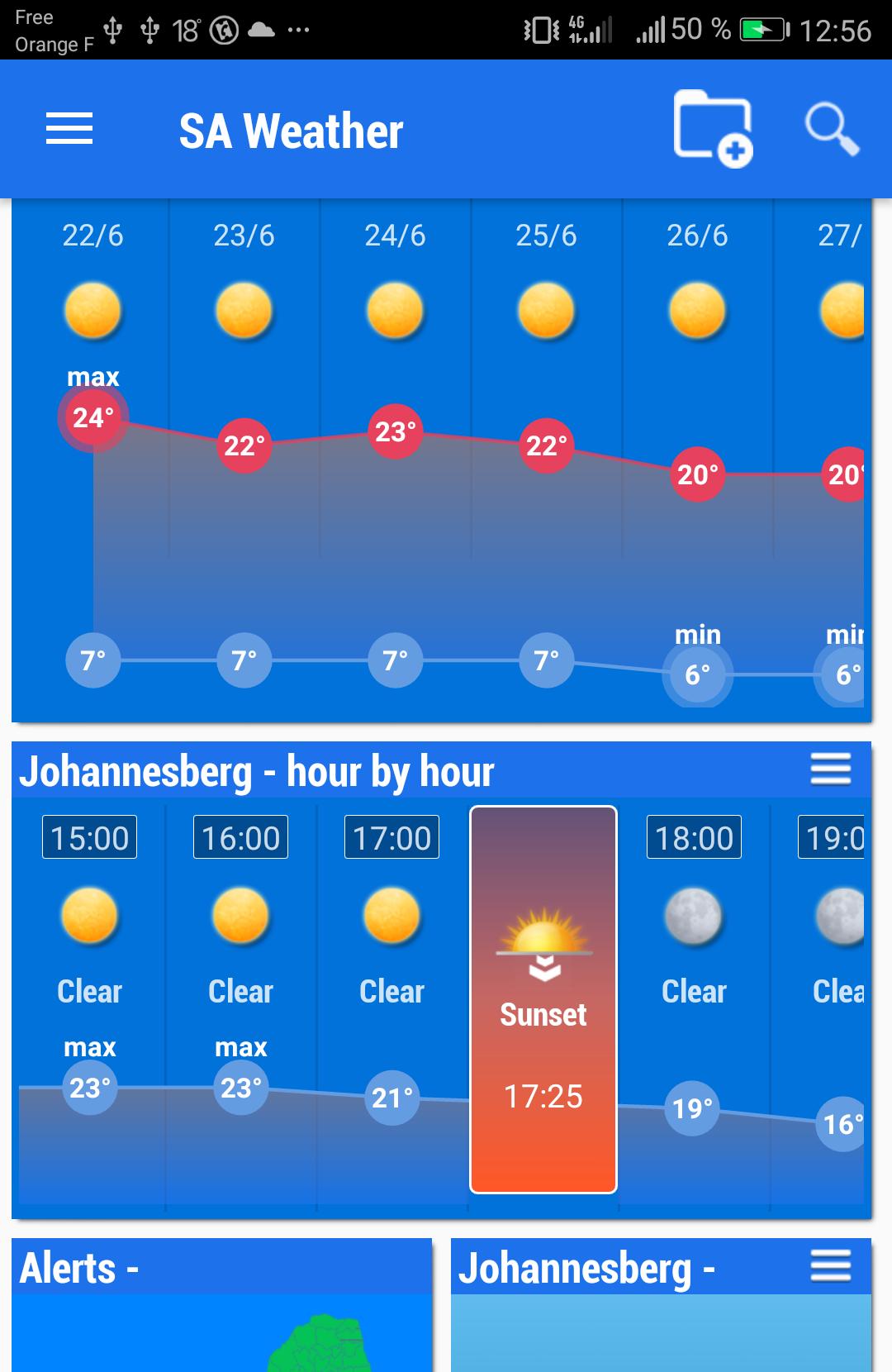 South Africa Weather