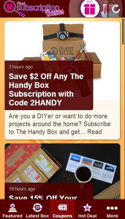 Find Subscription Boxes