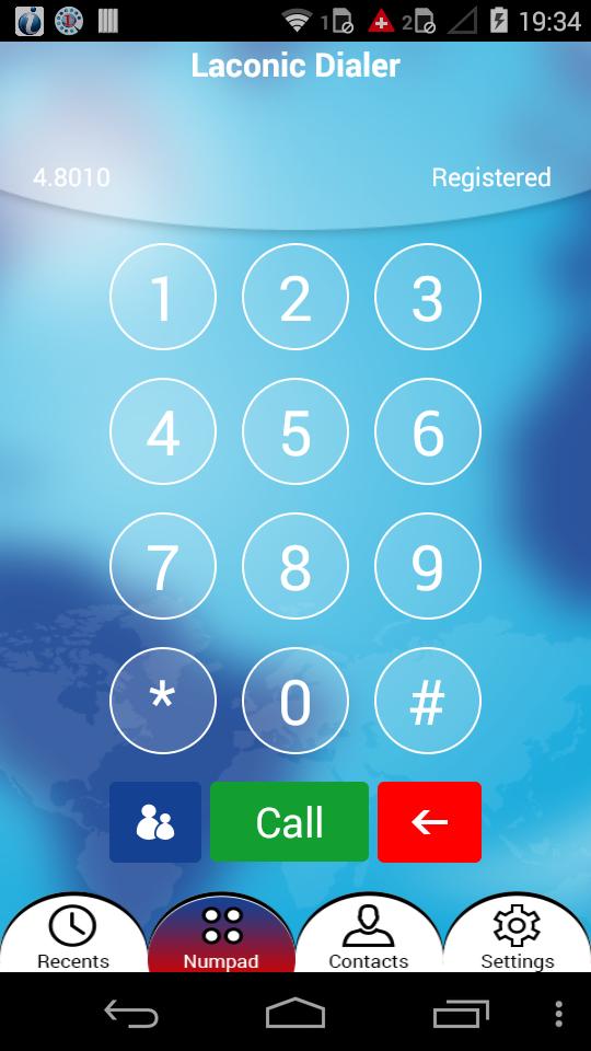 Laconic Dialer