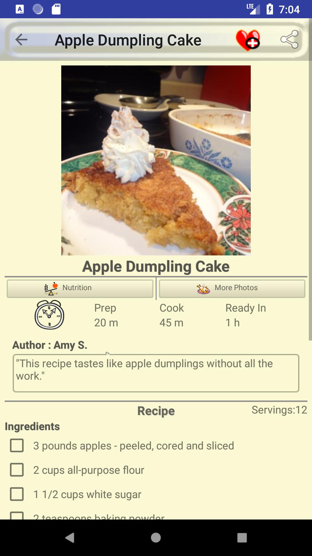 Cake Recipes : Birthday cake, White cake