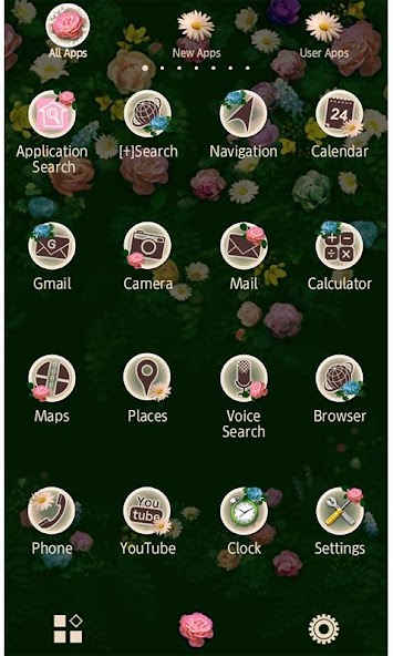 Classy Theme-Roses in Bloom-