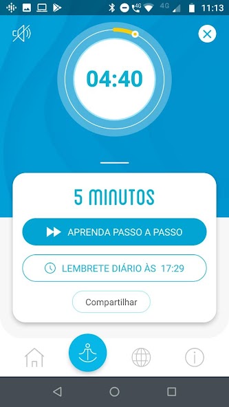 5' Minutes, I Meditate