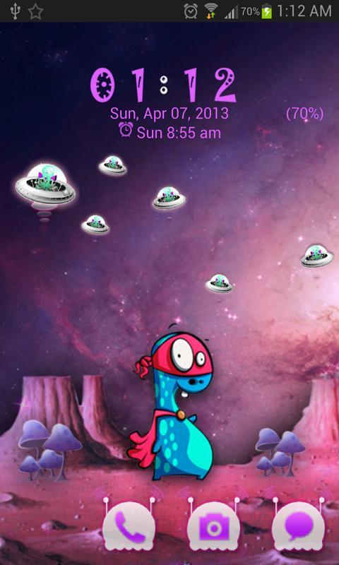 Space Ufo Theme Go Locker