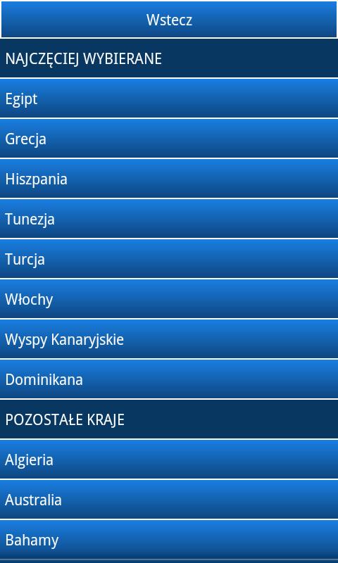 Wyszukiwarka turystyczna