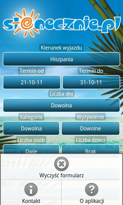 Wyszukiwarka turystyczna