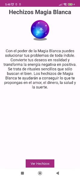 Hechizos de Magia Blanca