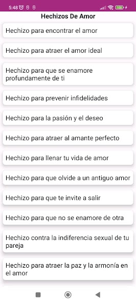 Hechizos de Magia Blanca