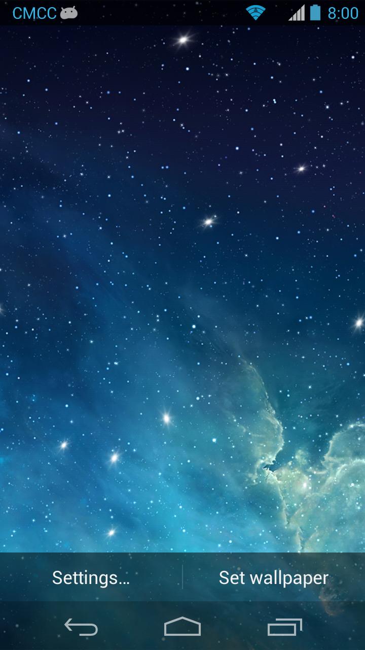 Galaxy Water Ripple Lwp