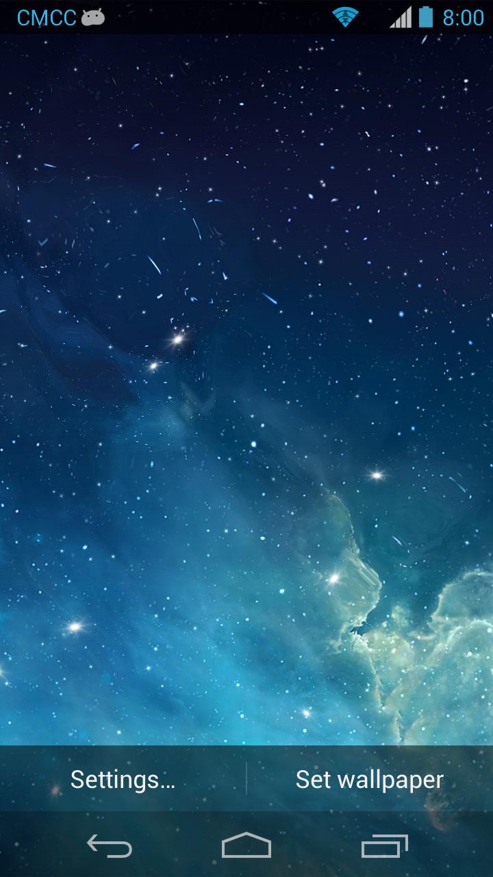 Galaxy Water Ripple Lwp