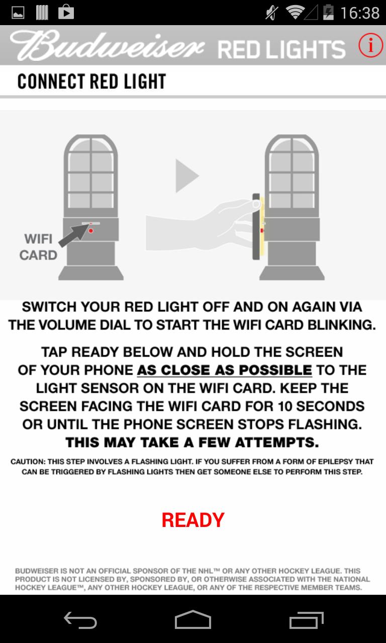 Budweiser Red Lights Bar Ed