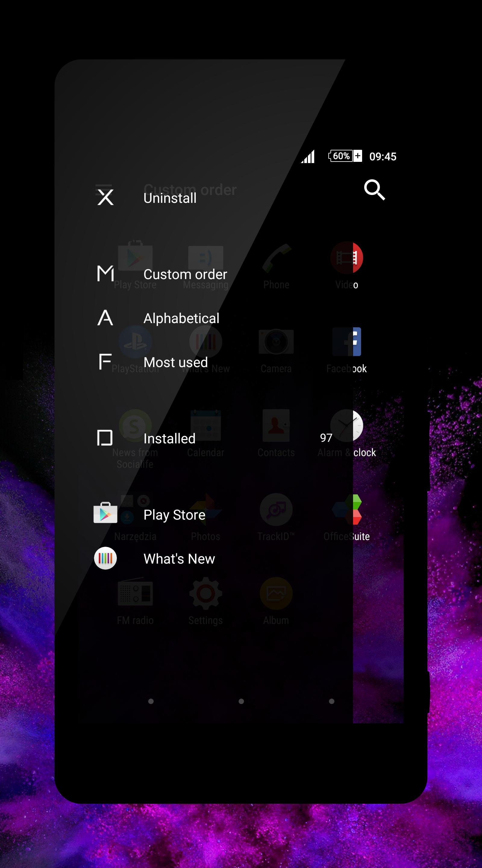 xBlack - Purple Theme for Xper