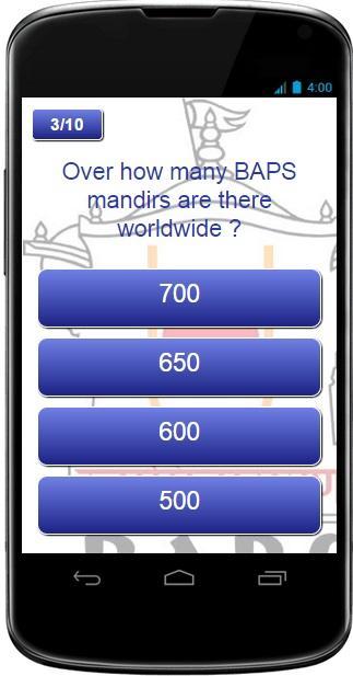 BAPS History Quiz