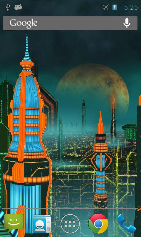 Scifi Galactic Live Wallpaper