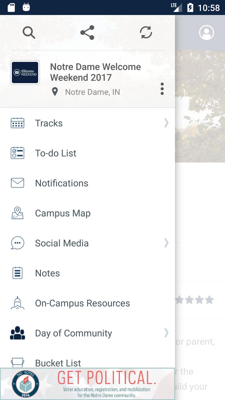 Notre Dame Welcome Week