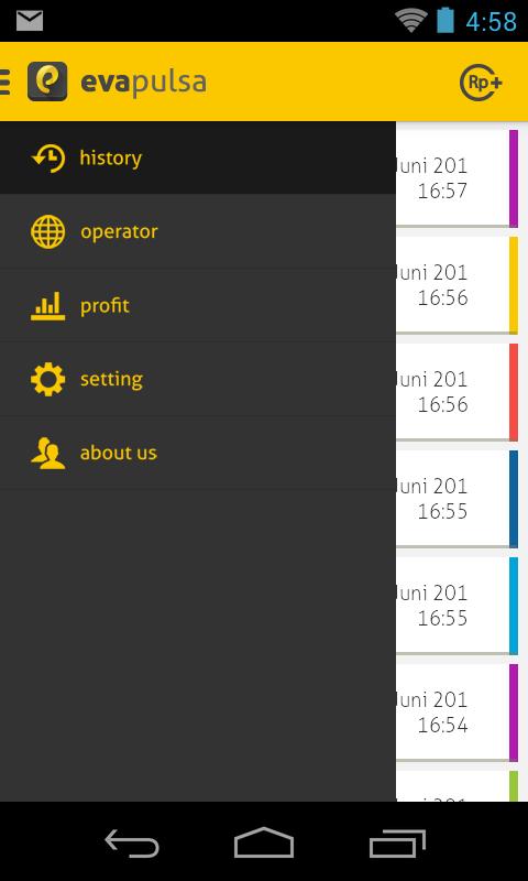 evapulsa - aplikasi jual pulsa