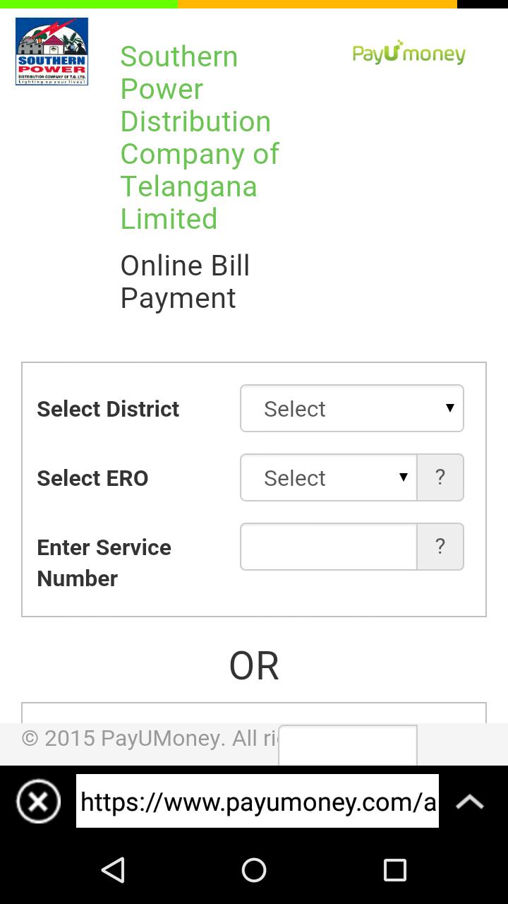 Telangana power SOUTH