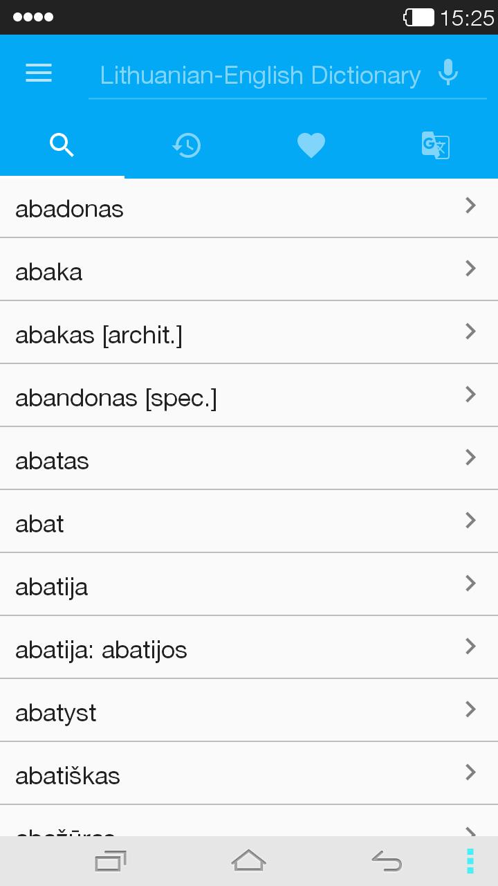 English-Lithuanian Dictionary