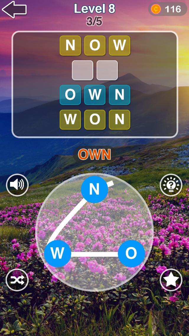 Word Connect-Crossword Jam : N