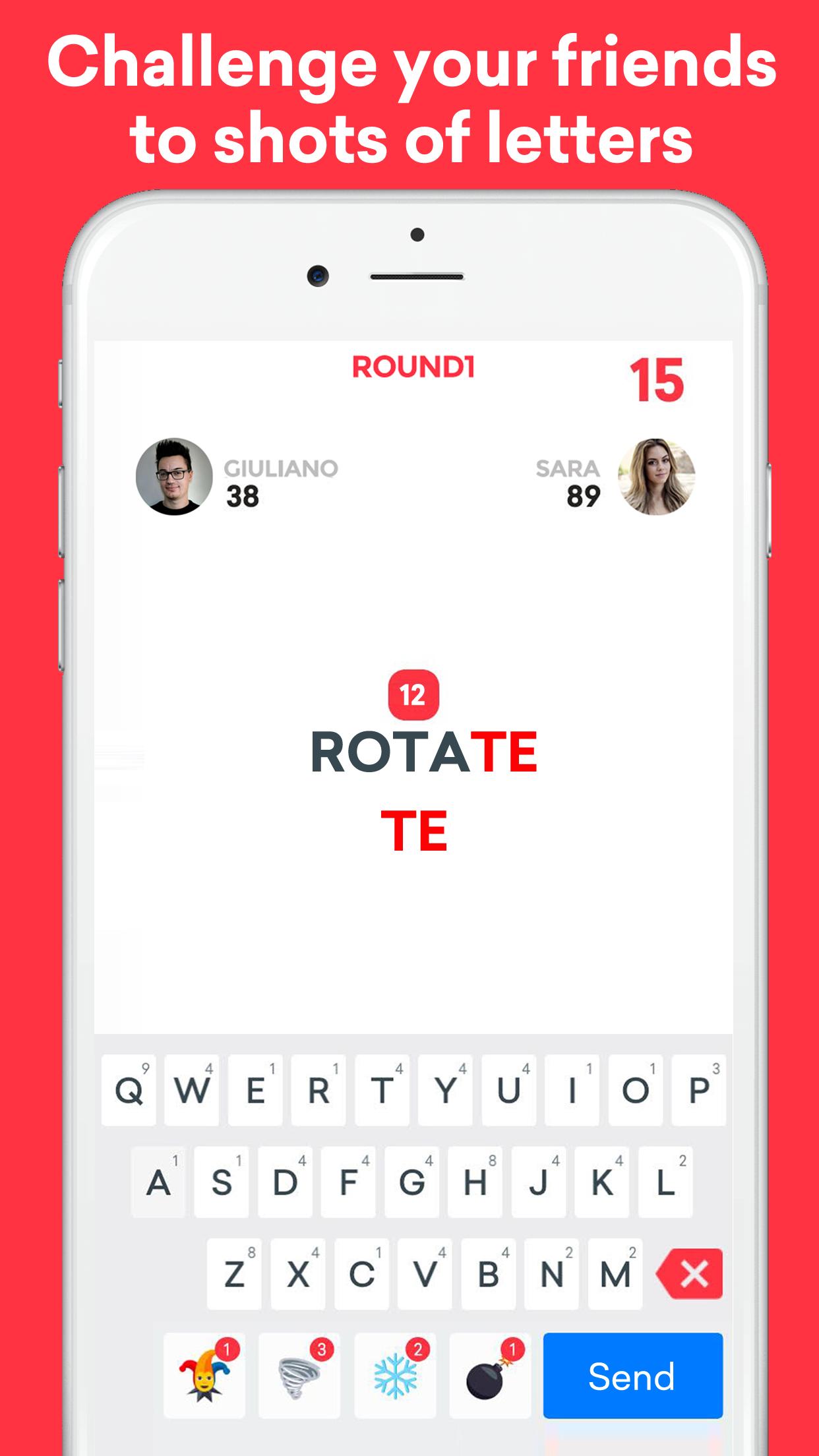 SWOORDS - Free multiplayer word game with friends