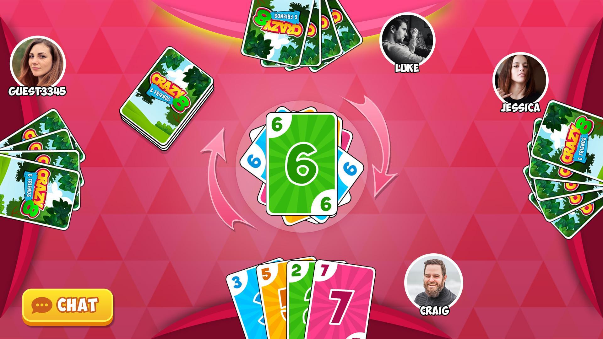 Crazy Eights Multiplayer