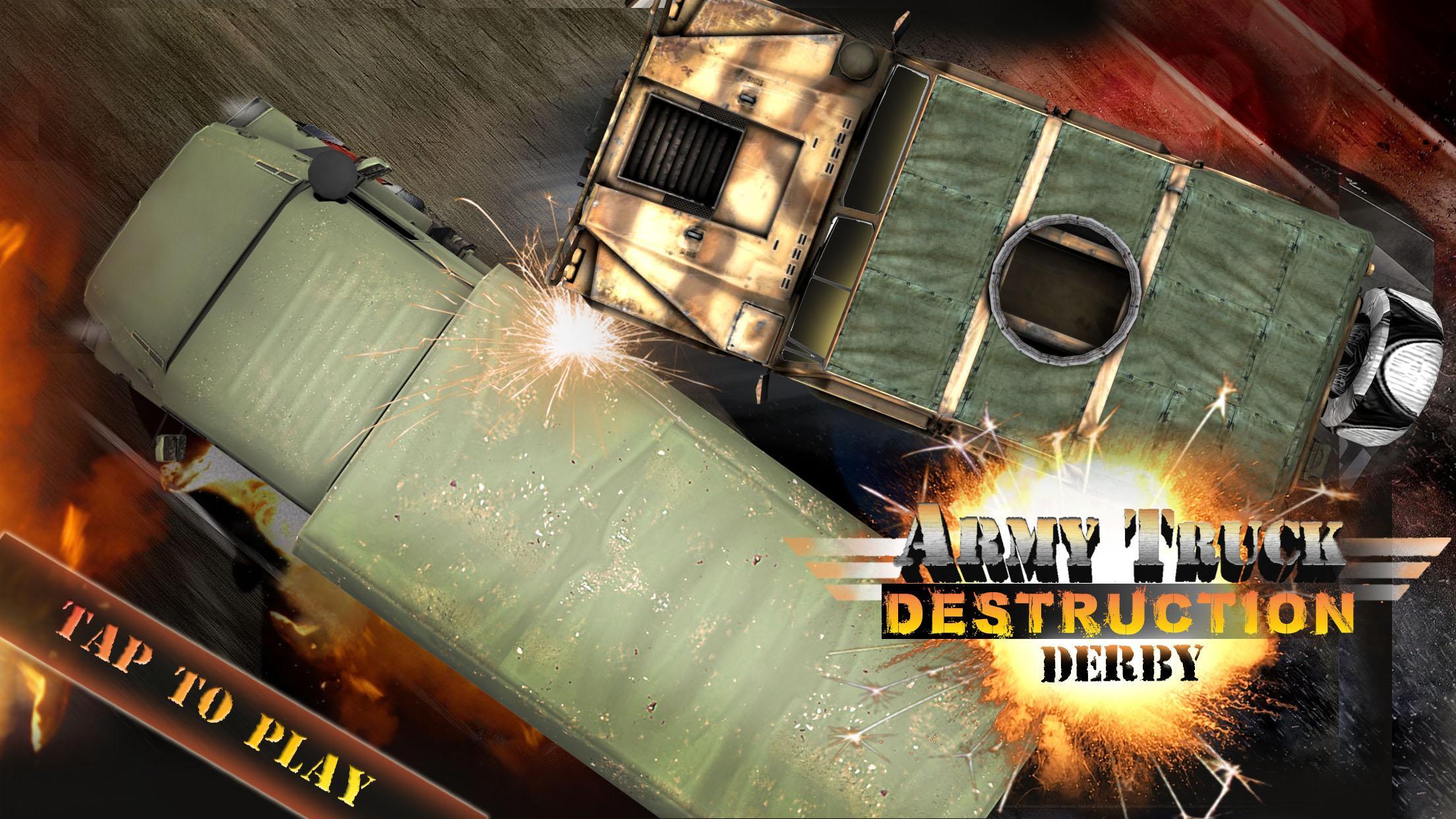Army Truck Demolition Derby 3D