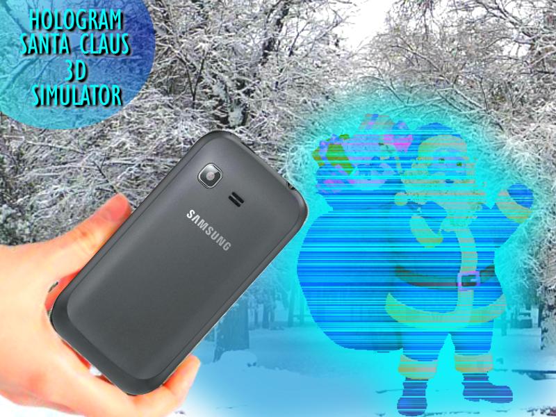 Santa Claus Hologram Simulator