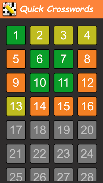 Quick Crosswords (English)