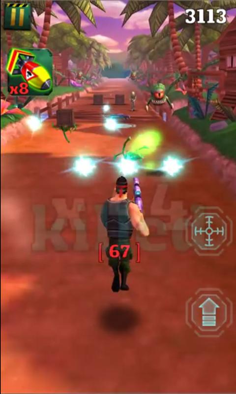 Space Monsters Destroy Gunner