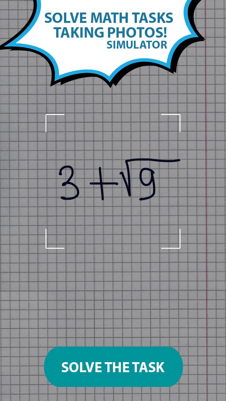 Maths Photo-Solution Simulator