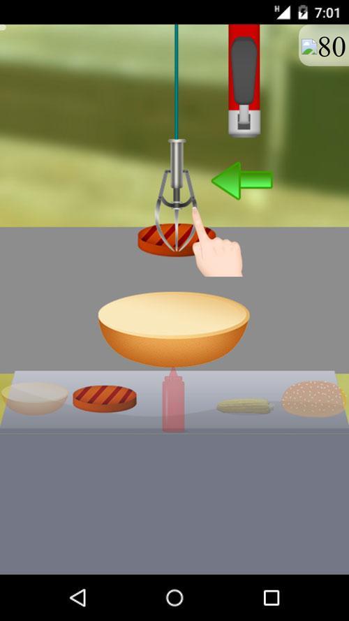 burger maker cooking game free