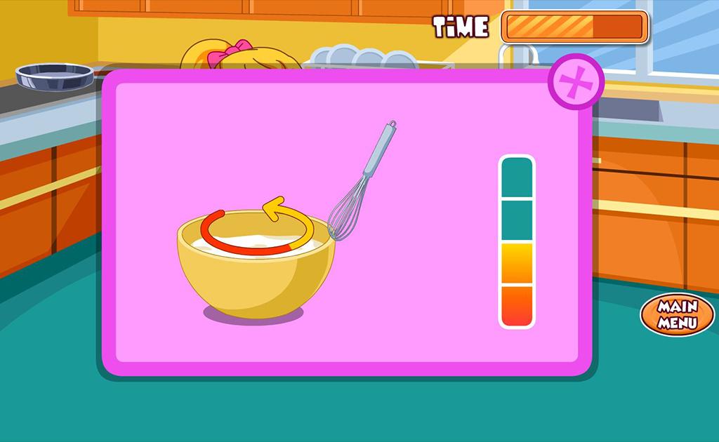 Surprise cake slacking game